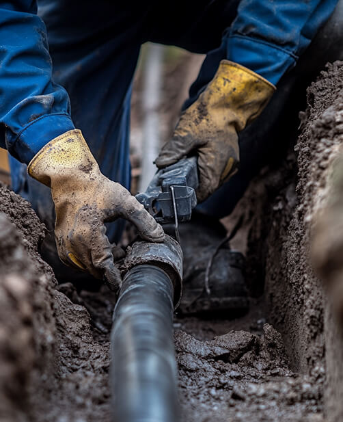 Rioloering laten aanleggen